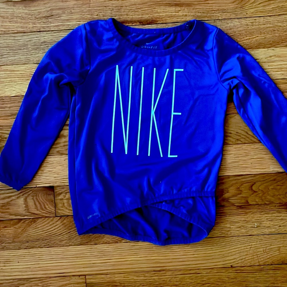 Toddler Girls Nike Dri-Fit Long Sleeve Shirt
